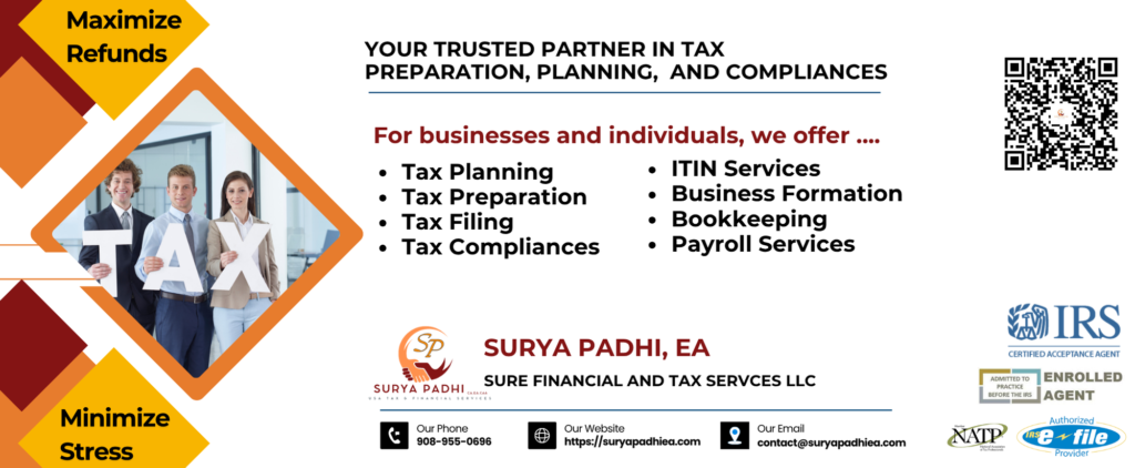 SURE FINANCIAL AND TAX SERVICES LLC