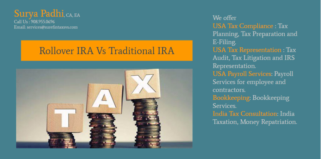 Do you know what a Rollover IRA and Traditional IRA?