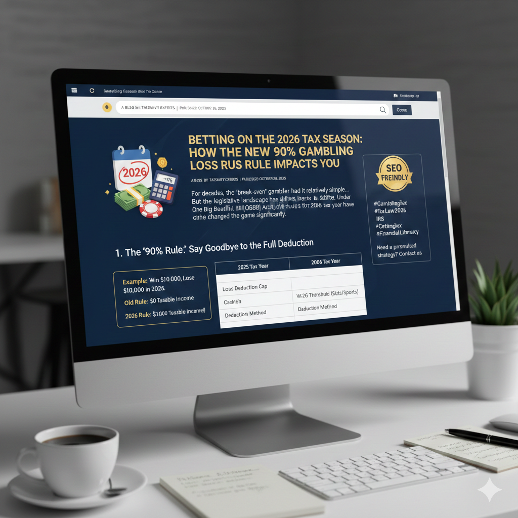 The Complete Guide to Gambling Taxes in 2026: Navigating the 90% Rule and New Regulations